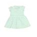 Pre-owned Ralph Lauren Girls Light Blue | White Dress size: 9 Months