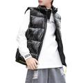 Child Kids Toddler Baby Boys Girls Sleeveless Letter Winter Coats Hooded Jacket Vest Outer Outwear Outfits Clothes Jacket for Boys Size 6