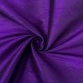 Faux Silk Poly Dupioni Shantung Fabric 100% Polyester for Apparel Home Decor Dupion By the Yard (Purple)