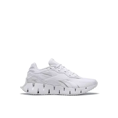 Reebok Womens Zig Dynamica 4 Running Shoe - White Size 9M