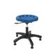 Diversified Woodcrafts Tractor Height Adjustable Lab Stool Plastic in Black/Blue | 19 H x 25 W x 25 D in | Wayfair SE-TR1D w/ SE-C