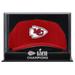 Kansas City Chiefs Super Bowl LVII Champions Acrylic Cap Logo Display Case