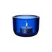 Iittala Valkea Glass Tabletop Tealight Holder Glass in Blue | 2.36 H x 3.35 W x 3.35 D in | Wayfair 1066663