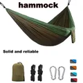 Hamac de Camping Portable hamac Parachute en Nylon léger pour randonnée voyage plage