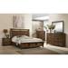 Loon Peak® Keslie Panel Bedroom Set Special King 6 Piece: Bed, Dresser, Mirror, 2 Nightstands, Chest Wood in Brown | 60 H x 84 W x 88.5 D in | Wayfair