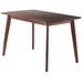 Shaye Oblong Dining Table, Walnut - 47.24 x 29.53 x 29.13 inches