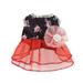 Pet Dresses Spring And Summer Pet Cothes Spring And Summer Cute Pet Supplies Dresses Rose Dress Puppy Outfits for Small Cats Girl Chihuahua Dresses for Dogs Small Dog Swimsuit Girl Puppy Clothes for