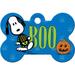 Snoopy Boo Dog Tag Medium Bone