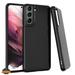 Xpression Cover for Samsung Galaxy S23+ Plus Slim Transparent Silicone Soft Skin Flexible TPU Gel Rubber Candy Gummy Protective Hybrid Phone Case - Black