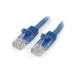 2PK Startech.Com 15 Ft Blue Snagless Cat5 Utp Patch Cable (RJ45PATCH15)