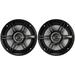 (Pack of 2) Crunch CS65CXS Full Range 3-Way Shallow Mount Car Speaker 6.5 Black