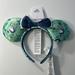 Disney Accessories | Disney Parks Exclusive Alice In Wonderland Limited Edition Minnie Ears | Color: Blue/Green | Size: Os