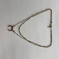 Brandy Melville Jewelry | Brandy Melville Golden Crescent Design Choker Necklace Good Condition!! | Color: Gold | Size: Os