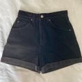 Levi's Shorts | Excellent Vintage Levi Strauss 954 Regular High Waist Black Jean Shorts! | Color: Black | Size: Vintage 5