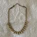 J. Crew Jewelry | J.Crew Statement Necklace With Cream And Crystal Stones | Color: Cream/Gold | Size: Os