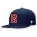 Men's Fanatics Branded Navy Boston Red Sox Cooperstown Collection Core Snapback Hat