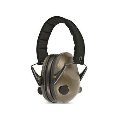 MIL-TEC Electronic Ear Defenders OD Green Adjustable 16243001