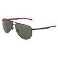 Porsche Design 8962 Herren-Sonnenbrille Vollrand Pilot Metall-Gestell, schwarz