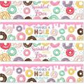 Donut Baby Shower Party Favors Donut Water Bottle Labels 28count Donut Party Decorations for Water and Wine Bottle Sticker Labels Doughnut Sprinkle with Love Party Decoration Supplies