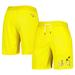 "Men's Tommy Jeans Yellow Utah Jazz Mike Mesh Basketball Shorts"