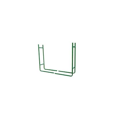 Toolland Kaminholzregal, feste Größe, 20 x 90 x 120cm, schwere Ausführung, grün Image