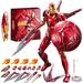 Zhongdong Toys 10th Anniversary 7 Inches Iron Man MK50 Action Figure Deluxe Collector Model