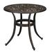 Patio 23.6" Cast Aluminum Dining Table