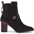 Coach Shoes | Coach Studded Western Boot 8.5 | Color: Black | Size: 8.5