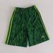 Adidas Bottoms | Adidas Boys Size 7x Green Athletic Shorts Mesh 3 Stripe | Color: Green | Size: 7xb