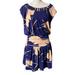 Anthropologie Dresses | Anthropologie Leifnotes Blue Floral Dress Size S | Color: Blue/Pink | Size: S