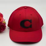 Coach Accessories | Coach C Varsity Red Cap | Color: Red | Size: Os