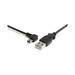 2PK Startech.Com 6 Ft Usb To Left Angle Mini Usb Cable (USB2HABM6LA)