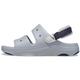 Crocs Klassische All-Terrain-Sandalen für Unisex, hellgrau, 48/49 EU