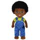 JUSTQUNSEEN Black Baby Dolls African American Doll Black Dolls 50CM, Baby Dolls for 3 Year Old Girls,Soft Doll for Girls Stuffed Plush Doll for Girl Plush First Baby Doll…
