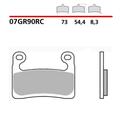 Brembo S.p.A. Racing Carbon Ceramic Brake Pads - 07GR90RC