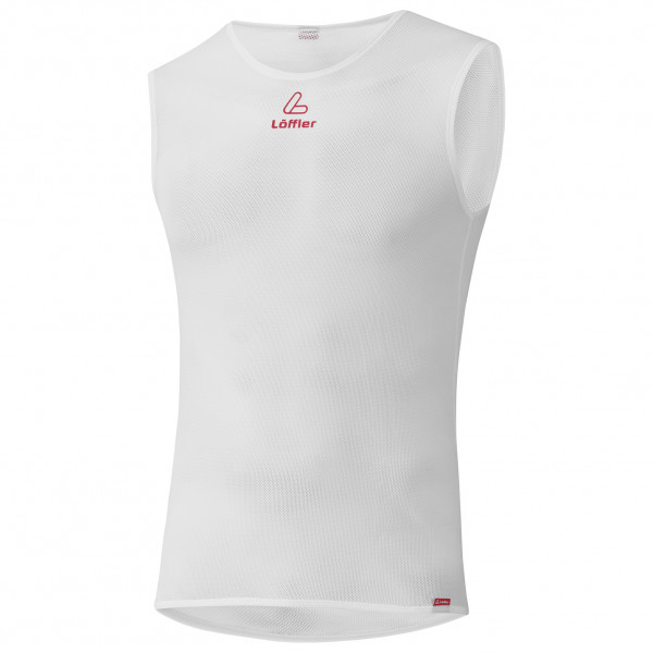 Löffler - Bike Singlet Transtex Light+ - Kunstfaserunterwäsche Gr 48 grau/weiß