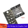 Connecteur graphique ASUS N Bridge 4cm pour carte vidéo SLI Bridge PCI-E