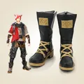 Final Fantasy G'raha Tia Naha – chaussures de Cosplay pour hommes et garçons bottes de carnaval