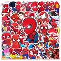 10/30/57Pcs Disney Anime Marvel Spiderman Autocollants pour Enfants Avengers Sticker BRICOLAGE