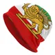 Bonnet pour hommes et femmes drapeau tricolore de l'irlande bonnets tricotés Turban doux Bonnet