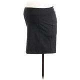 Gap - Maternity Casual Skirt: Gray Solid Bottoms - Women's Size 2 Maternity