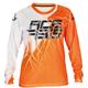 Acerbis MX J-Kid 3 Kinder Motocross Jersey, weiss-orange, Größe XL