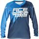 Acerbis MX J-Kid 3 Kinder Motocross Jersey, weiss-blau, Größe XL