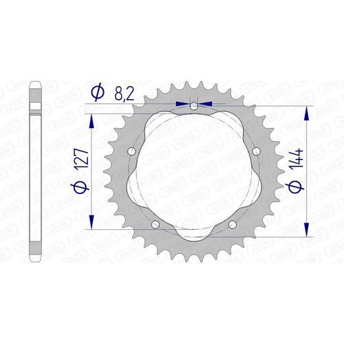 AFAM Aluminiumkrone 51607 – 520