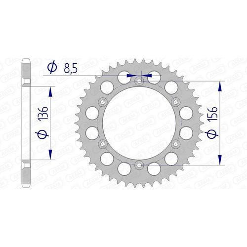 AFAM Aluminiumkrone 15206 – 520