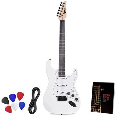 LyxPro 39 inch Beginner Electric Guitar & Electric Guitar Accessories