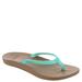 Sanuk Cosmic Yoga Joy - Womens 6 Green Sandal Medium