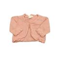 Pre-owned Janie and Jack Girls Pink Cardigan size: 3-6 Months