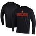 Men's Under Armour Black Delmarva Shorebirds Performance Long Sleeve T-Shirt