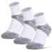 Men 3 Pairs Athletic Cotton Socks Outdoor Sports Casual Crew Socks for Hiking Trekking Walking